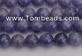 CTZ502 15.5 inches 7mm round natural tanzanite gemstone beads