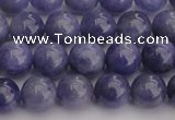 CTZ504 15.5 inches 10mm round natural tanzanite gemstone beads