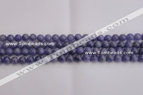 CTZ504 15.5 inches 10mm round natural tanzanite gemstone beads