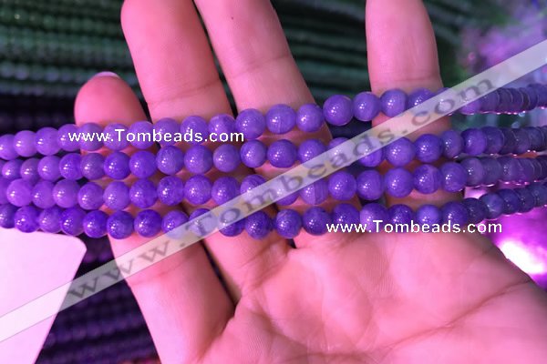 CTZ510 15.5 inches 3mm round natural tanzanite gemstone beads