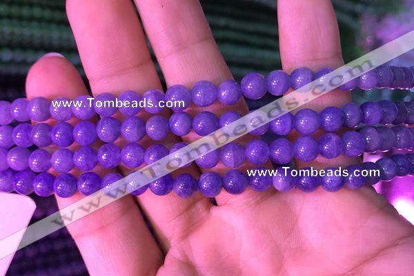 CTZ512 15.5 inches 5mm round natural tanzanite gemstone beads