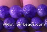 CTZ513 15.5 inches 6mm round natural tanzanite gemstone beads