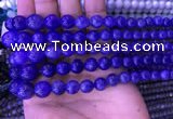 CTZ520 15.5 inches 3mm - 12mm round natural tanzanite gemstone beads