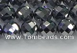 CTZ612 15.5 inches 8mm faceted round terahertz beads wholesale