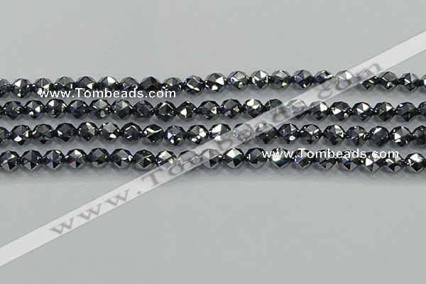CTZ631 15.5 inches 6mm faceted nuggets terahertz beads wholesale