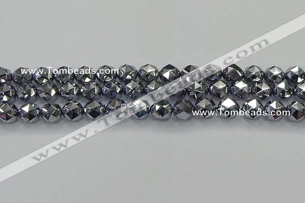 CTZ632 15.5 inches 8mm faceted nuggets terahertz beads wholesale