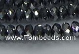 CTZ645 15.5 inches 5*8mm faceted rondelle terahertz beads wholesale