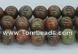 CUG03 15.5 inches 10mm round unakite gemstone beads wholesale