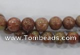 CUG102 15.5 inches 8mm round Chinese unakite beads wholesale