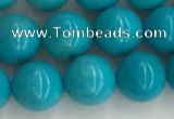 CWB852 15.5 inches 8mm round howlite turquoise beads wholesale