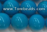 CWB860 15.5 inches 10mm round howlite turquoise beads wholesale