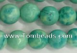 CWB876 15.5 inches 6mm round howlite turquoise beads wholesale