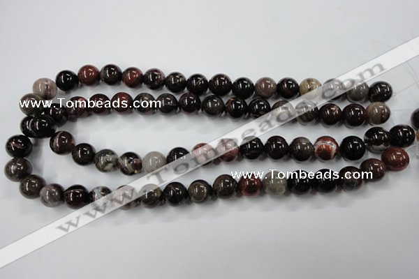 CWJ204 15.5 inches 12mm round wood jasper gemstone beads wholesale