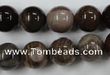 CWJ206 15.5 inches 16mm round wood jasper gemstone beads wholesale