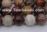 CWJ404 15.5 inches 12mm round wood jasper gemstone beads wholesale