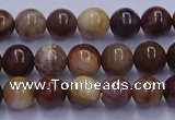 CWJ431 15.5 inches 6mm round wood jasper beads wholesale