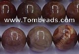 CWJ435 15.5 inches 14mm round wood jasper beads wholesale