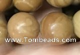 CWJ515 15.5 inches 14mm round wooden jasper beads wholesale