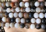 CWJ572 15.5 inches 12mm round Arizona petrified wood jasper beads