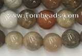 CWJ575 15.5 inches 6mm round wood jasper beads wholesale