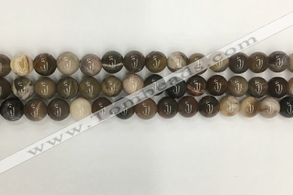 CWJ576 15.5 inches 8mm round wood jasper beads wholesale