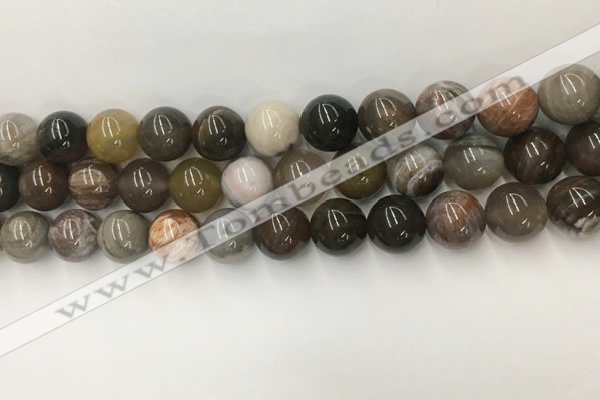 CWJ578 15.5 inches 12mm round wood jasper beads wholesale