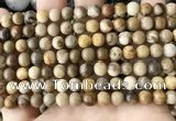 CWJ591 15.5 inches 6mm round wood jasper beads wholesale