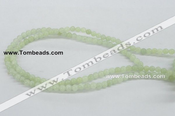 CXJ02 15.5 inches 6mm round New jade gemstone beads wholesale