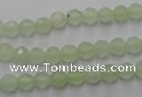 CXJ101 15.5 inches 6mm faceted round New jade beads wholesale