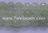 CXJ219 15.5 inches 8mm faceted round New jade beads wholesale