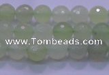 CXJ219 15.5 inches 8mm faceted round New jade beads wholesale