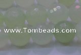 CXJ222 15.5 inches 14mm faceted round New jade beads wholesale