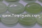 CXJ232 15.5 inches 15*20mm oval New jade beads wholesale