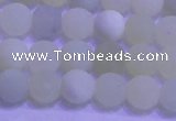 CXJ301 15.5 inches 6mm round matte New jade beads wholesale