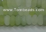 CXJ312 15.5 inches 6*10mm rondelle matte New jade beads wholesale