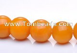 CYJ10 16 inches 6mm round yellow jade gemstone beads Wholesale