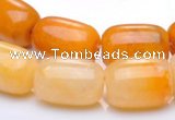 CYJ36 10*14mm egg-shaped yellow jade gemstone beads Wholesale