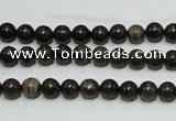 CZJ01 16 inches 4mm round zebra jasper gemstone beads Wholesale