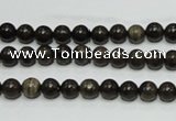 CZJ01 16 inches 4mm round zebra jasper gemstone beads Wholesale