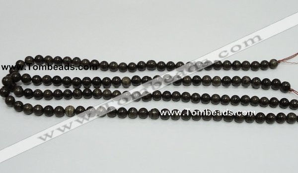 CZJ01 16 inches 4mm round zebra jasper gemstone beads Wholesale