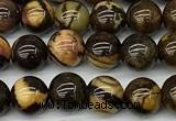 CZJ435 15 inches 6mm round zebra jasper beads