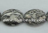 CZJ78 15.5 inches 18*25mm oval zebra jasper gemstone beads