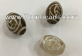 DZI303 10*14mm drum tibetan agate dzi beads wholesale