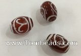 DZI315 10*14mm drum tibetan agate dzi beads wholesale