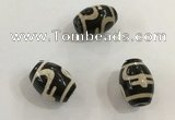 DZI326 10*14mm drum tibetan agate dzi beads wholesale