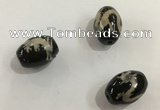 DZI345 10*14mm drum tibetan agate dzi beads wholesale