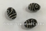 DZI349 10*14mm drum tibetan agate dzi beads wholesale