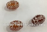 DZI366 10*14mm drum tibetan agate dzi beads wholesale