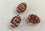 DZI395 10*14mm drum tibetan agate dzi beads wholesale