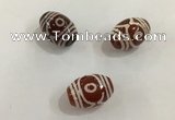 DZI397 10*14mm drum tibetan agate dzi beads wholesale